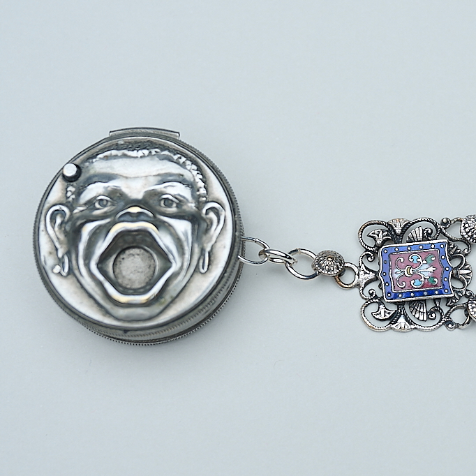 face cigar cutter watch fob